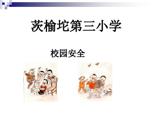 某小学校园安全培训(PPT课件)