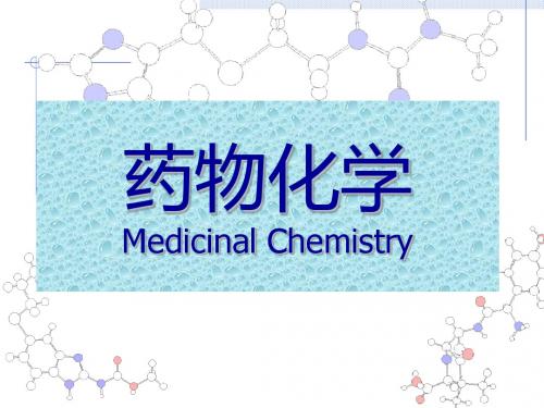 01第一章_药物化学 PPT课件