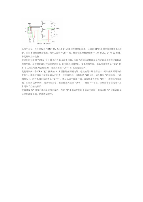 DP插头接线图及其原理