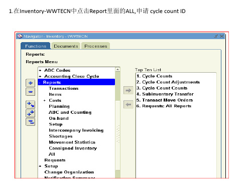 CYCLE COUNT