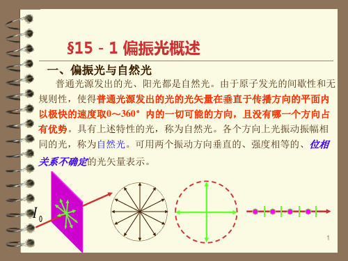 工程光学讲稿(偏振)_PPT课件