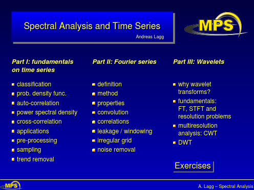 R语言时间序列谱分析课件教案 PPT 图文 Spectral Analysis and Time Series