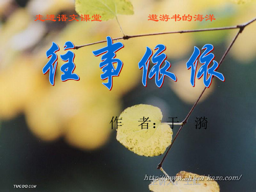 往事依依.ppt