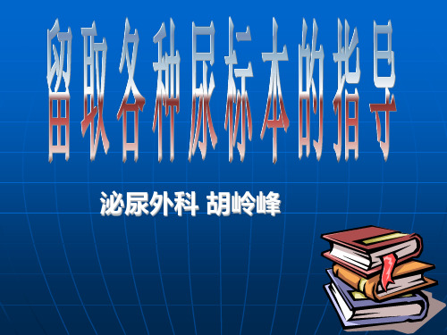 尿标本留取方法