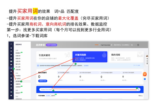 阿里国际站产品关键词采集拓展优化技巧