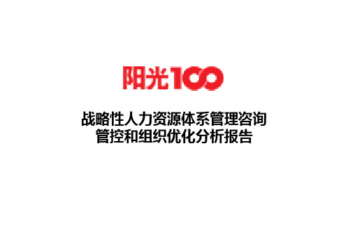 阳光100战略性人力资源与管控体系报告合2242424471
