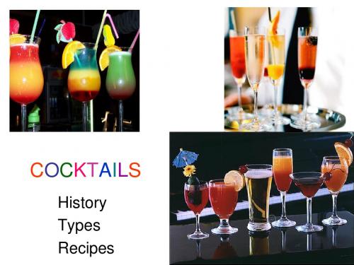 COCKTAILS