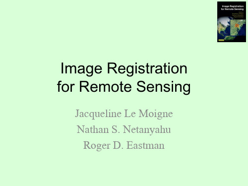 Image Registration fot remote sensing