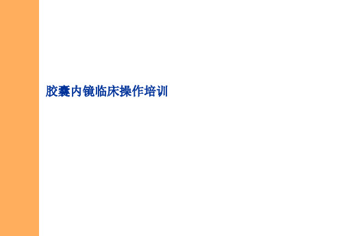 胶囊胃肠镜临床操作培训