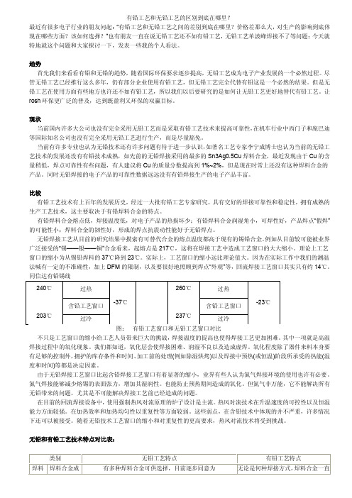 有铅与无铅区别以及不良原因分析(SMT面试必备)