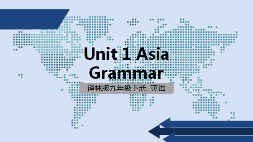 译林版 初中九年级下册 Unit1 Grammar ppt课件