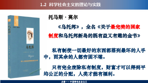 高中政治必修一第一课第二框 科学社会主义的理论与实践