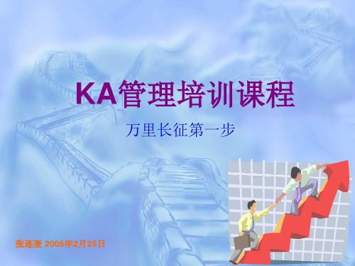 KA卖场管理和合同谈判技巧培训