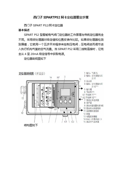 西门子SIPARTPS2阿卡定位器整定步骤