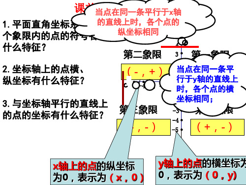 平面直角坐标系北师大版八年级数学上册ppt演讲教学