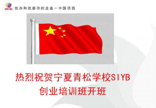 SYB第九步判断你的企业能否生存