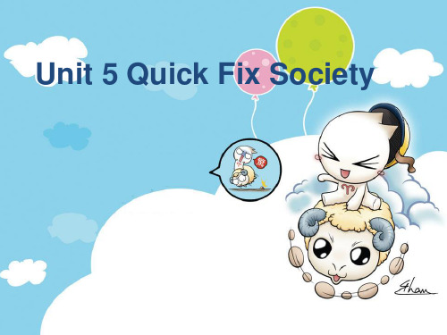 Unit 5 quick_fix_society