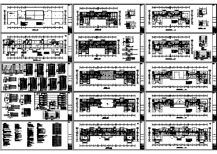 某省综合办公大楼电气CAD施工全套图纸