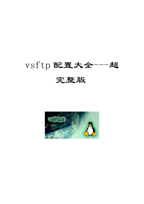 VSFTP配置大全(超完整版)