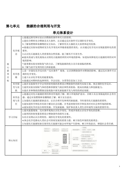 2024秋初中化学九年级上册教学设计(教案)第1课时 燃烧的条件  灭火的原理和方法