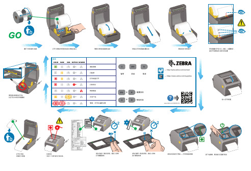 Zebra斑马ZD620D安装说明书