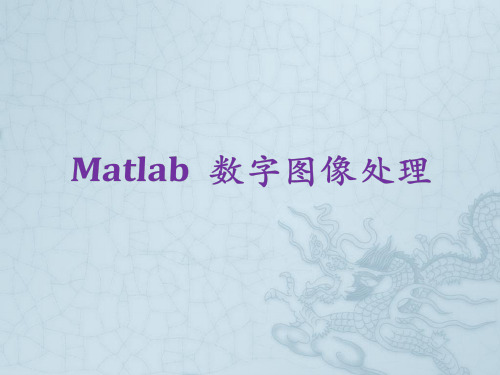 遥感图像处理 Matlab图像处理