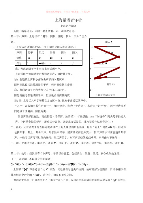 上海话语音-上海话发音技巧