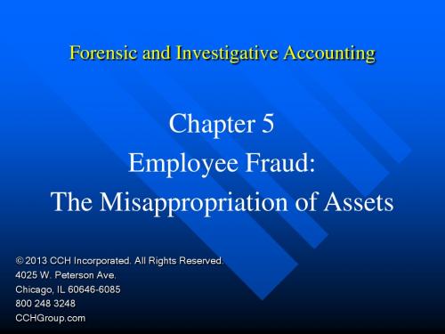 6Ed_CCH_Forensic_Investigative_Accounting_Ch05(1)