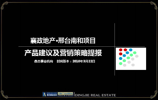 河北邢台襄政南和项目产品建议及营销策略提报_110PPT_XXXX