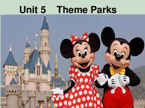 人教版高中英语Book 4 Unit 5 ThemeParks reading 教学课件(共26张PPT)