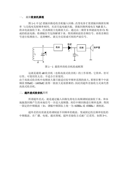 调幅收音机的制作与调试