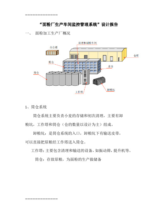 [整理]“面粉厂生产车间监控管理系统”设计方案.