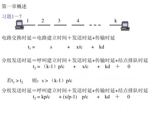 南京大学计算机网络教程习题