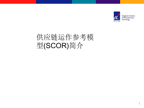 先进供应链运作管理模式——SCOR模型介绍