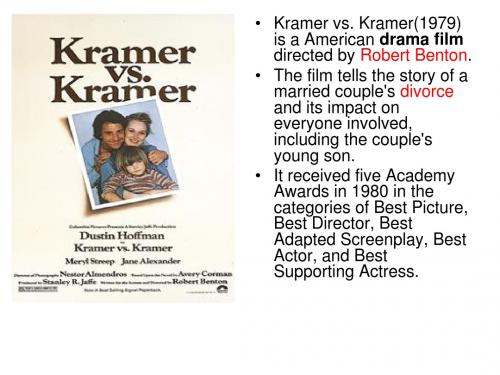 Kramer vs. Kramer