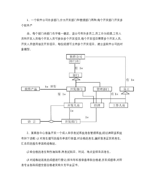 软件工程思考题答案(精)