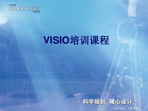 VISIO培训教程PPT