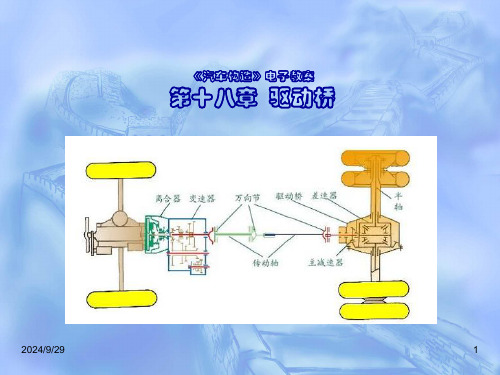 汽车构造第章驱动桥