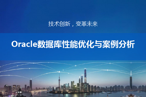 Oracle数据库性能优化与案例分析