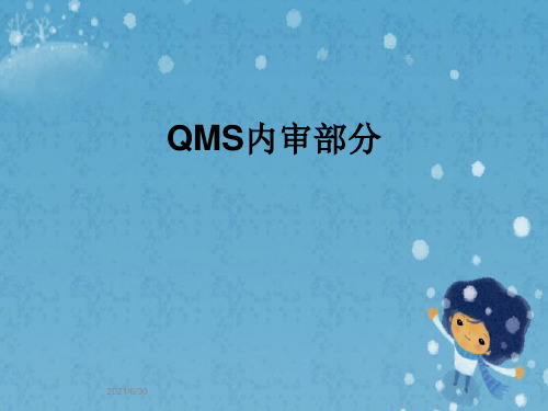 QMS内审部分