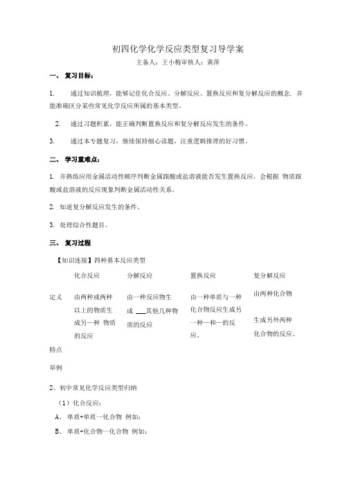 化学反应复习导学案.doc