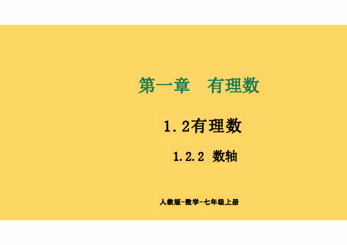 1.2.2++数轴++课件++++2024—-2025学年人教版数学七年级上册