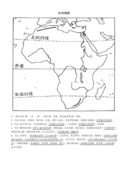 非洲练习