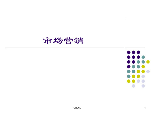 市场营销全套PPT课件