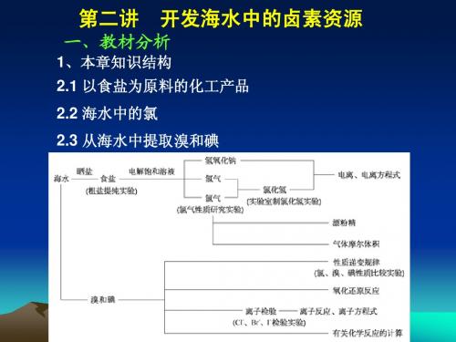 二、开发海水中的卤素资源