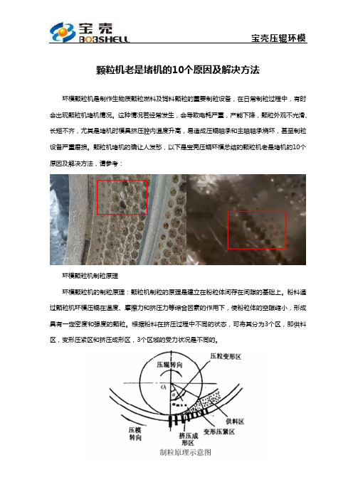 颗粒机老是堵机的10个原因及解决方法