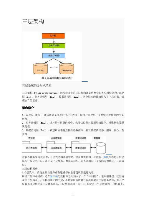 三层架构