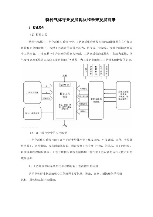 特种气体行业发展现状和未来发展前景