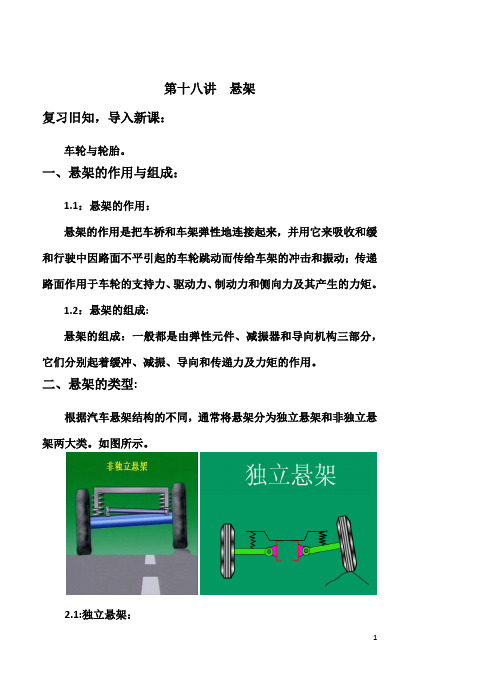 18第十八讲悬架