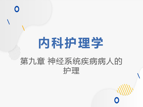 (精品课件)内科护理学——第九章 第六节 癫痫病人的护理